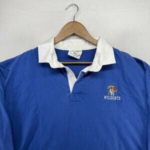 Vintage Kentucky Wildcats Rugby Shirt men's 2XL Embroidered Retro Logo UK 90s